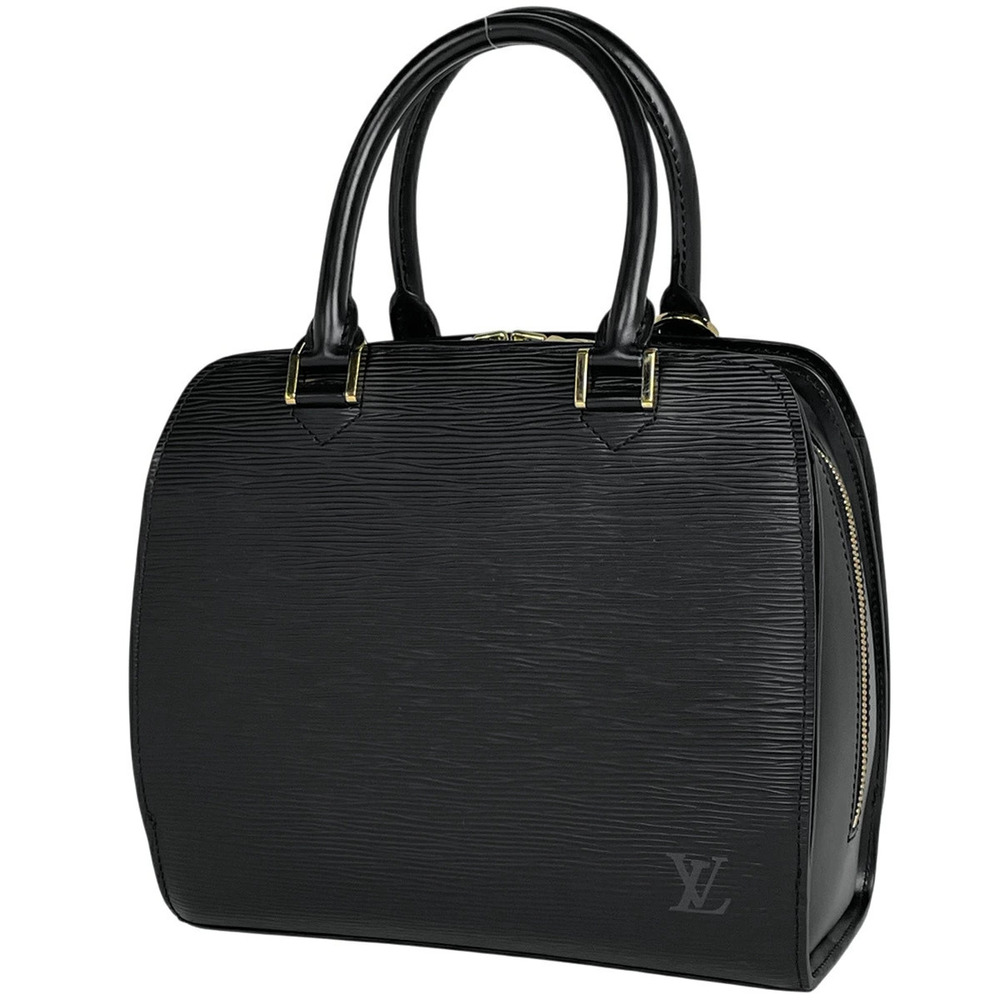 Louis Vuitton Pont Neuf Handbag Epi Leather Noir Black